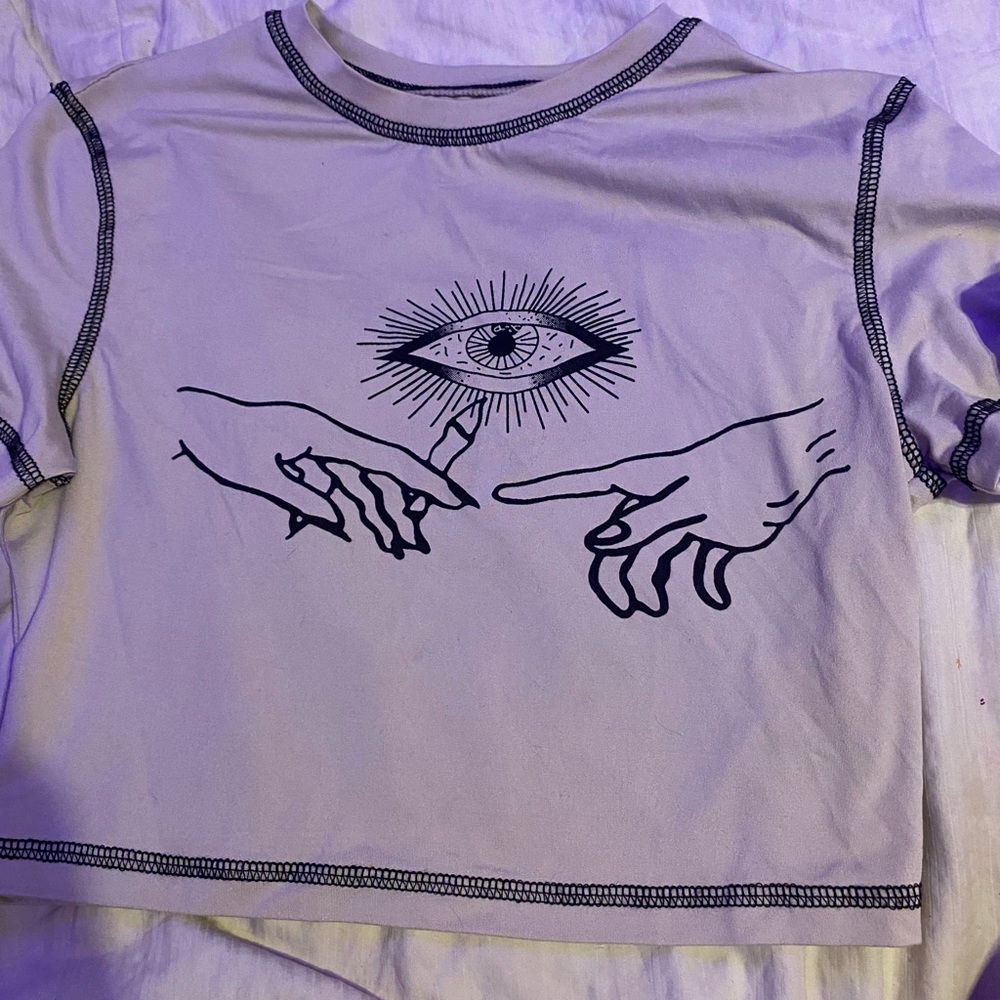 Tan eyeball T👁